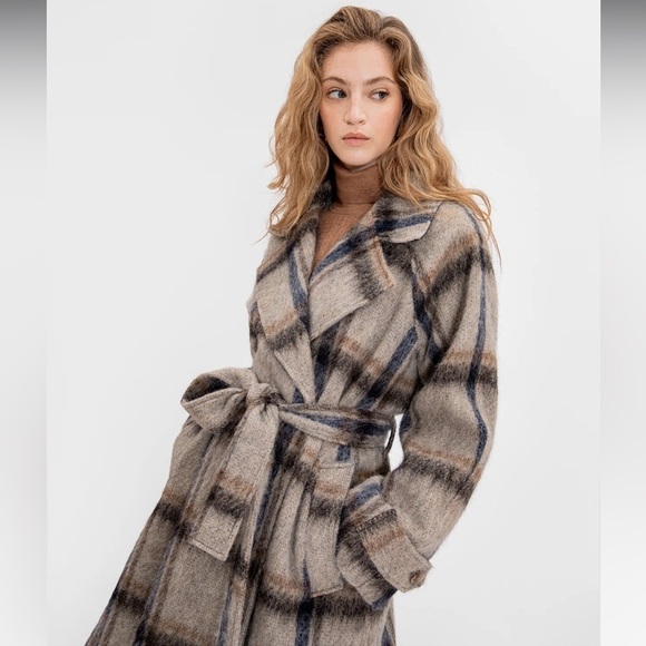 Tanya Taylor Wool Randi Coat Size Extra Small - Picture 4 of 4